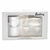 Set Cafetera Italiana + 2 Platos + 2 Pocillos Cerámica White en internet