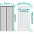 Cortina Mosquitero Magnética + Nano Cinta Adhesiva - tienda online