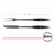 SET PARA PARRILLA LÍNEA BBQ 2 PIEZAS, TENEDOR Y CUCHILLO - comprar online