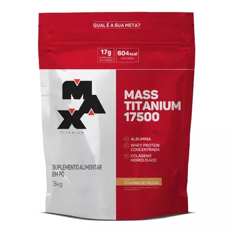 MASS TITANIUM REFIL 3KG VITAM DE FRUTAS MAX TITANIUM