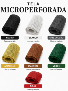 Corredizo Modelo Lumera MicroPerforado 1.50x4 - Red Sombreo
