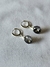 Aros Argollas Cristal Octogonal