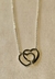 Collar Corazones Entrelazados