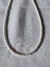 Collar Choker Perlas Plata & Blancas