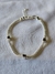 Pulsera con Dijes Corazones