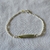 Pulsera Identidad con Corazon Duble "Niña"