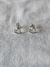 Aros Corazon Nacar Zirconia