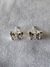 Aros Mariposas Cubic Ambar
