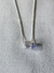 Collar Cristal Cubo
