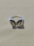 Anillo Mariposa Cubic Ambar
