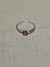 Anillo Solitario Corazon