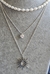 Collar PERLAS & CAD.CORAZON & CAD.SUNSTAR - DE DIOS