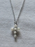 Collar CRUZ PERLAS detalle PAVE