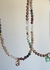 Collar Cristales & Dije plata DE DIOS