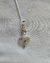 Collar Cadena & Dije Bailarina plata & Pave - comprar online