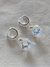 Aros Argollas Cristal NEW Aurora Boreal - comprar online