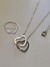 Anillo Calado - Collar Corazon Entrelazados - DE DIOS - comprar online