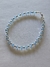 Pulsera Cristales Biconicas Celeste - comprar online
