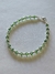 Pulsera Cristales Biconicas Verde Esmeralda - comprar online