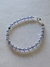 Pulsera Cristales Biconicas Lila - comprar online