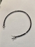 Pulsera TENIS CUBIC NEGRO