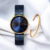Relógio Essence Blue Gold 36mm + Bracelete Santorini Rose Gold - Santorini Elegance