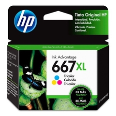 667XL Cartucho HP Color Original 3YM80AL