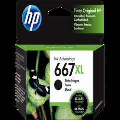 667XL Cartucho HP Negro Original 3YM81AL