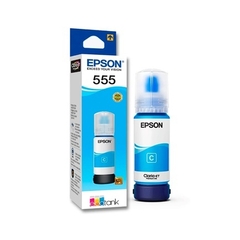 T555 Tinta Epson Cian Dye Original 70ml L8160 / L8180 - comprar en línea