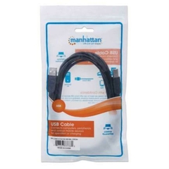 Cable Para Impresora USB 2.0 A-B Alta Velocidad 5m Color Negro Manhattan - comprar en línea