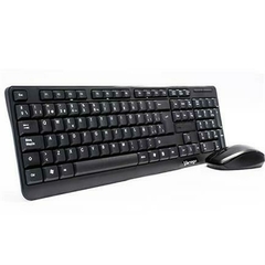 Kit Vorago Teclado y Mouse Inalambrico Negro Km-302 - comprar en línea