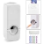 Dispenser Pasta Dental Porta Cepillo 2 En 1 Soporte Dientes