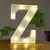 Letras 3d Focos Led Lámpara Decora Abecedario. en internet