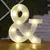 Letras 3d Focos Led Lámpara Decora Abecedario. - comprar en línea