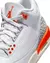 Air Jordan 3 White Georgia Peach - comprar online