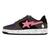 BapeSta Patent Black Grey Pink Suede