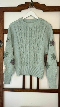 Sweater floreado - comprar online