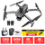 Drone Alpha Pro Vision Smart com sistema anti-colisão e controle remoto, destacando suas características como alcance de 6KM e câmeras 4K.