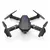 Drone Alpha Start One, um drone preto com quatro hélices e câmera frontal.