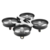 Drone Alpha Mini Swift com quatro hélices, na cor branca e detalhes em preto, ideal para manobras ágeis.