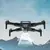 Dron Alpha Explorer Prime X8 sobrevoando montanhas, com luzes azuis e câmera frontal.