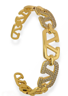 Bracelete Inspiração liso/cravejado - comprar online