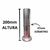 PEDESTAL PONTALETE P/ CORRIMÃO ALÚMINIO 2 Pol. 200mm - comprar online