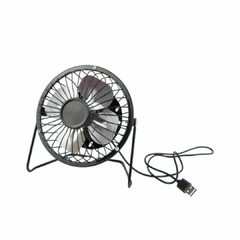 Ventilador de Mesa 15cm USB Inclinavel Preto