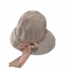 Chapeu Praia Feminino Laço e Corrente - comprar online