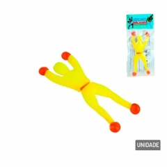 Boneco Gruda e Desce na Parede Ninja Color