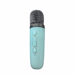 Caixa de Som Karaoke Microfone Luzes na internet