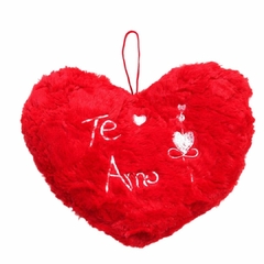 Coraçao de Pelucia 25,5cm Te Amo
