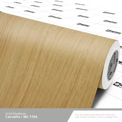 VINIL GOLD MADEIRA CARVALHO MC - 1704 1,22 X 25M