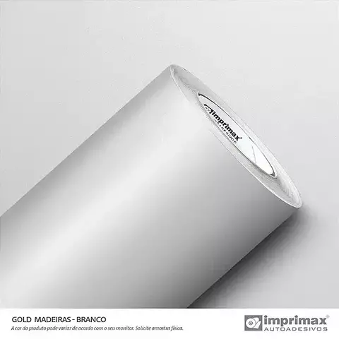 VINIL GOLD FORMICA SATIN BRANCO 1,22 X 25M
